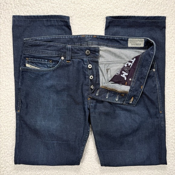 Diesel Other - Diesel Safado Jeans Men's 32 (Actual 35x30.5) Slim Straight Streetwear Grunge